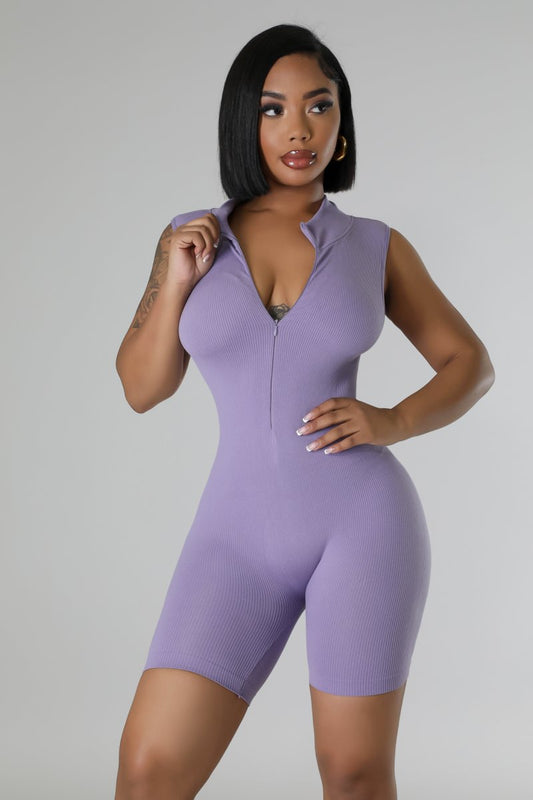 Purple Perfection Romper