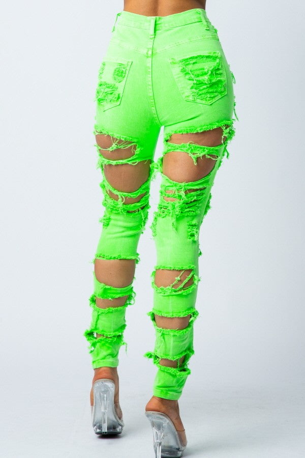 Neon Lights Jeans