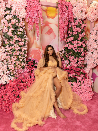 Goddess Maternity Gown ￼