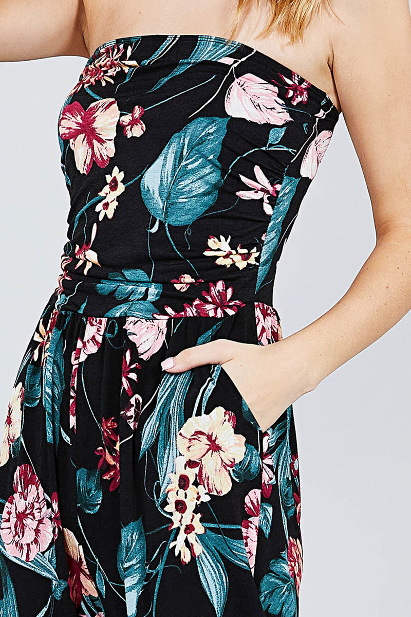 Floral Jumpsuit