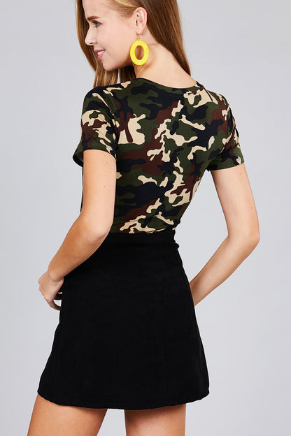 Camo Bodysuit