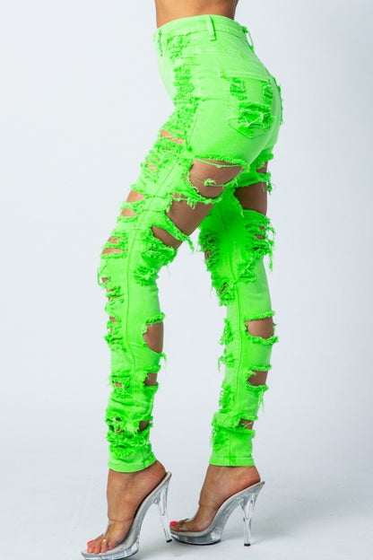Neon Lights Jeans