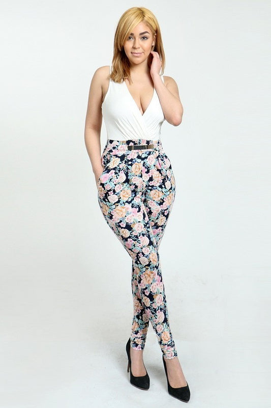 Floral Jumpsuit
