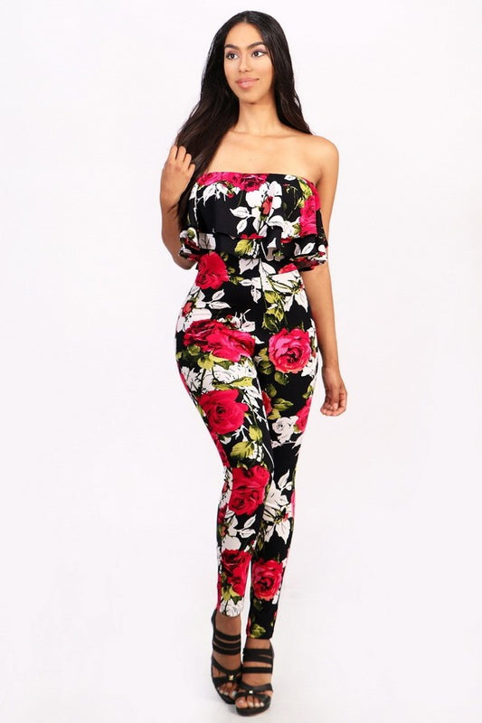 Floral Jumpsuit